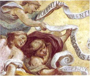 Particolare della scena